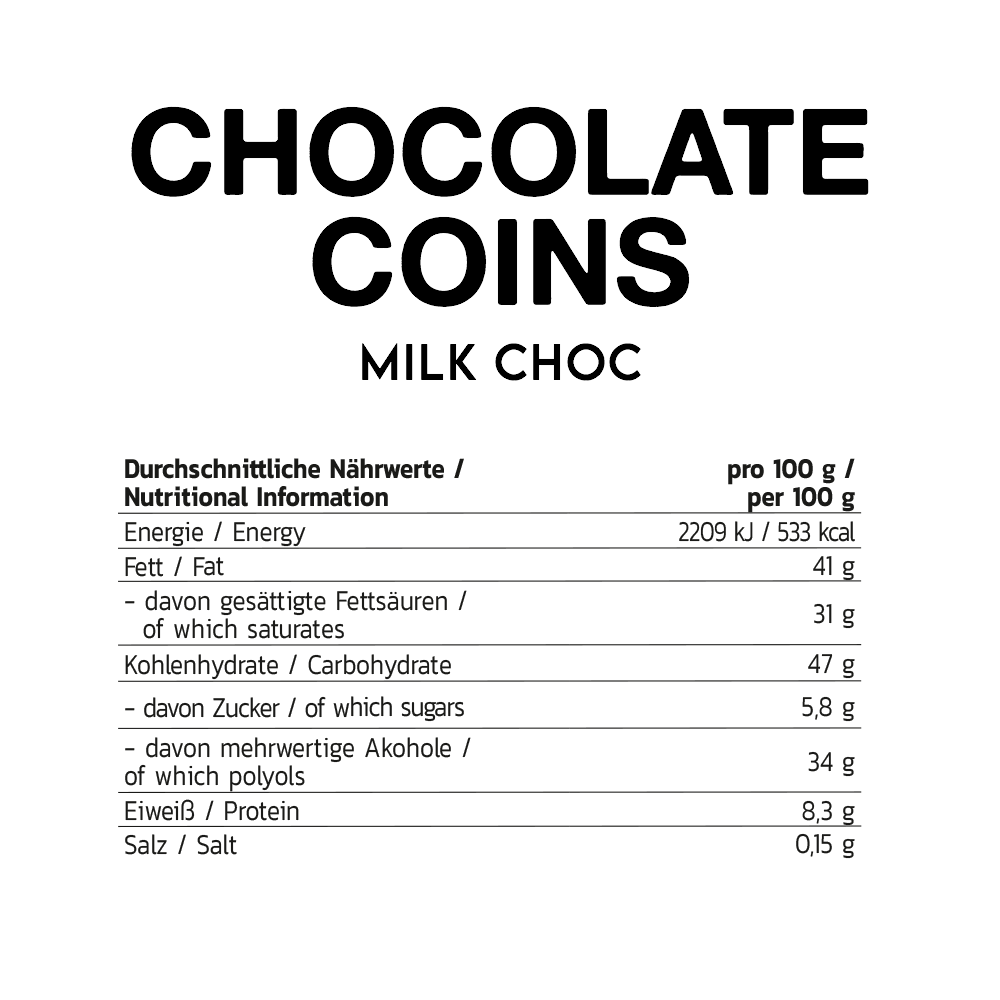 Inlead - Chocolate Coins - 150g