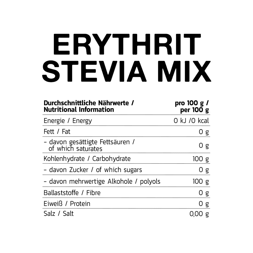 Inlead - Erythrit Stevia Mix - 1000g