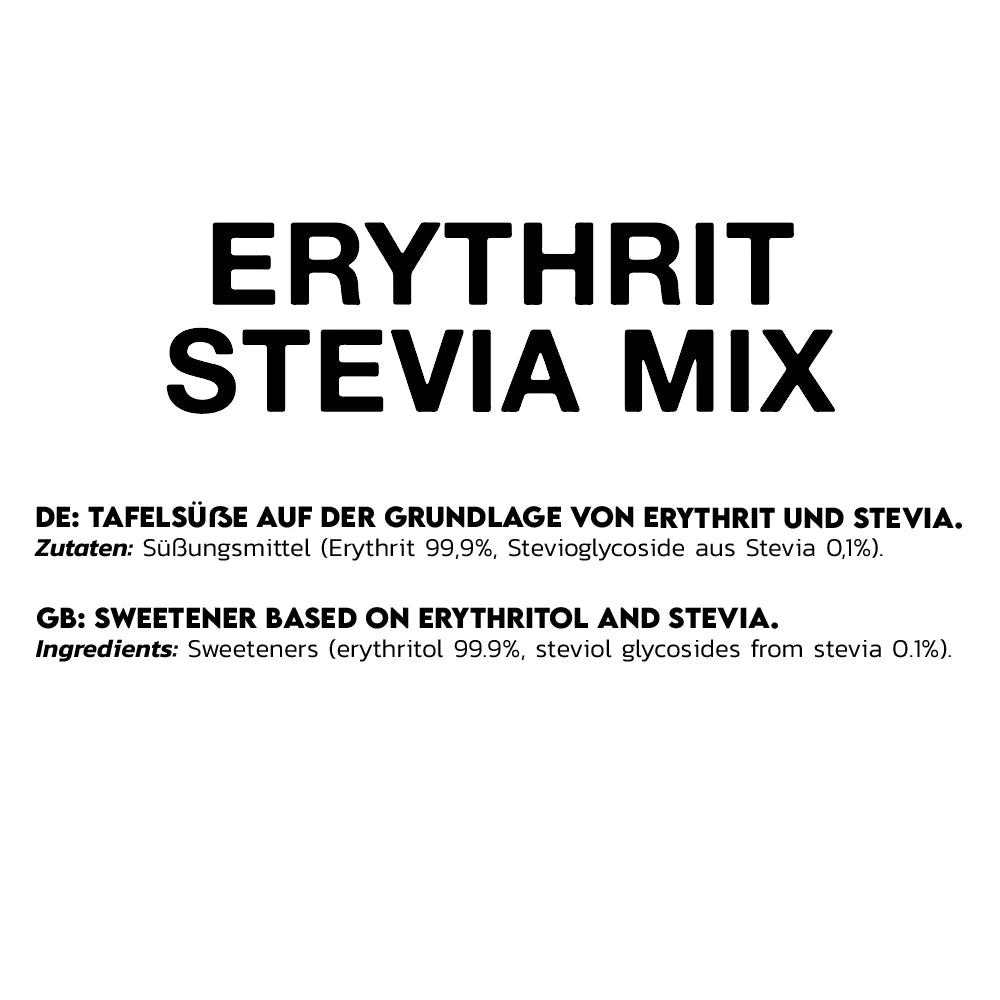 Inlead - Erythrit Stevia Mix - 1000g