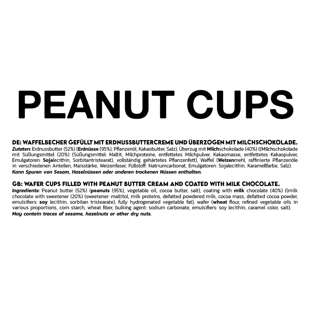 Inlead - Peanut Cups - Display 5x50G