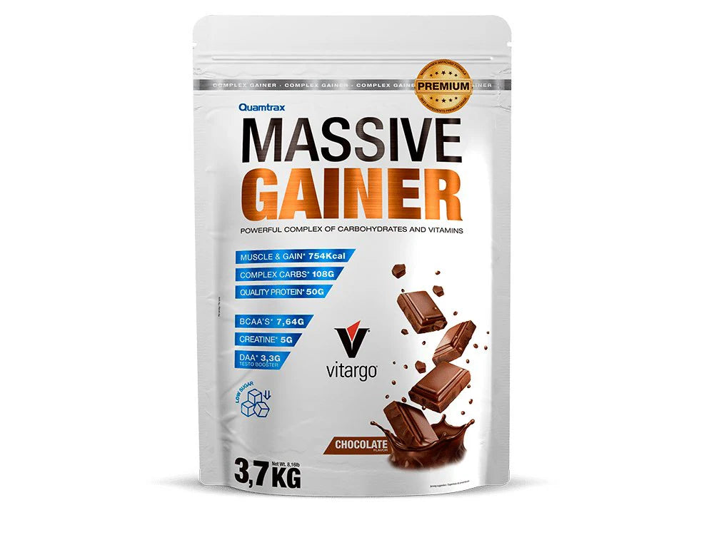 Quamtrax Nutrition - Premium Massive Gainer - 3.7 KG