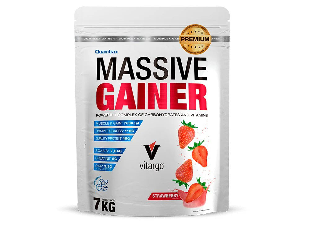 Quamtrax Nutrition - Premium Massive Gainer - 3.7 KG