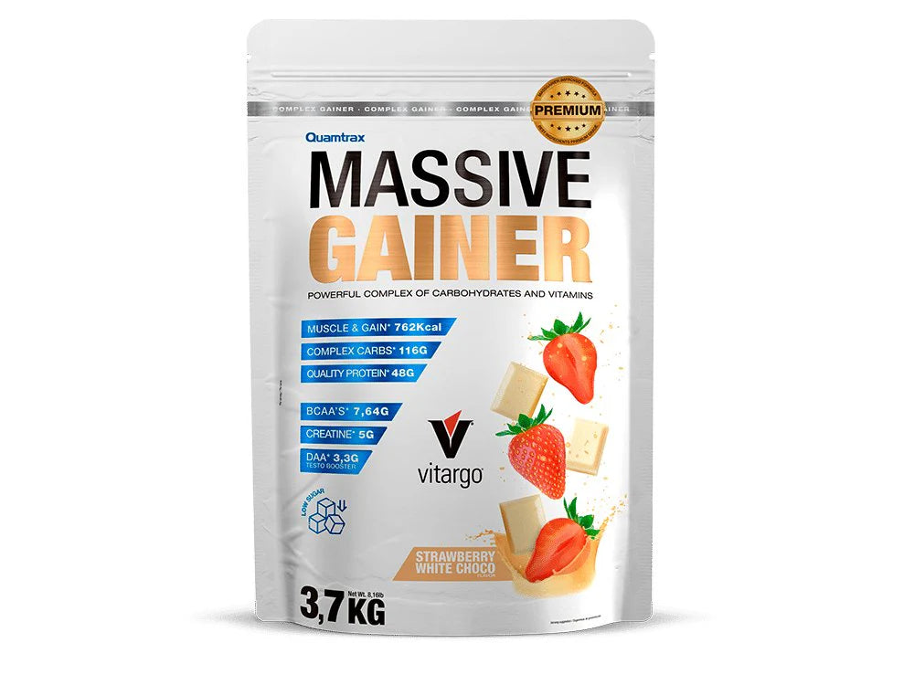 Quamtrax Nutrition - Premium Massive Gainer - 3.7 KG