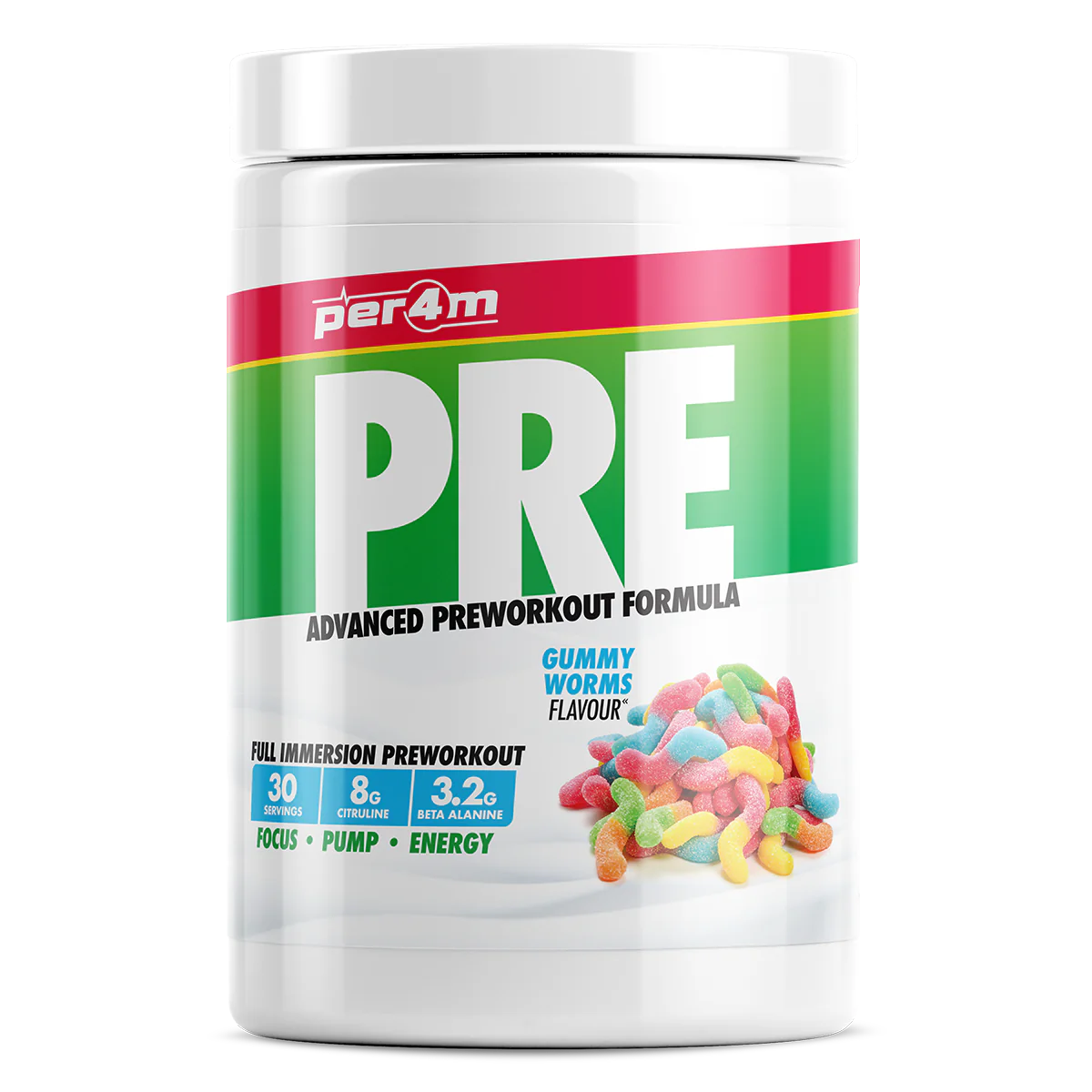 PER4M – Pre - Advanced Preworkout Formula - 570g