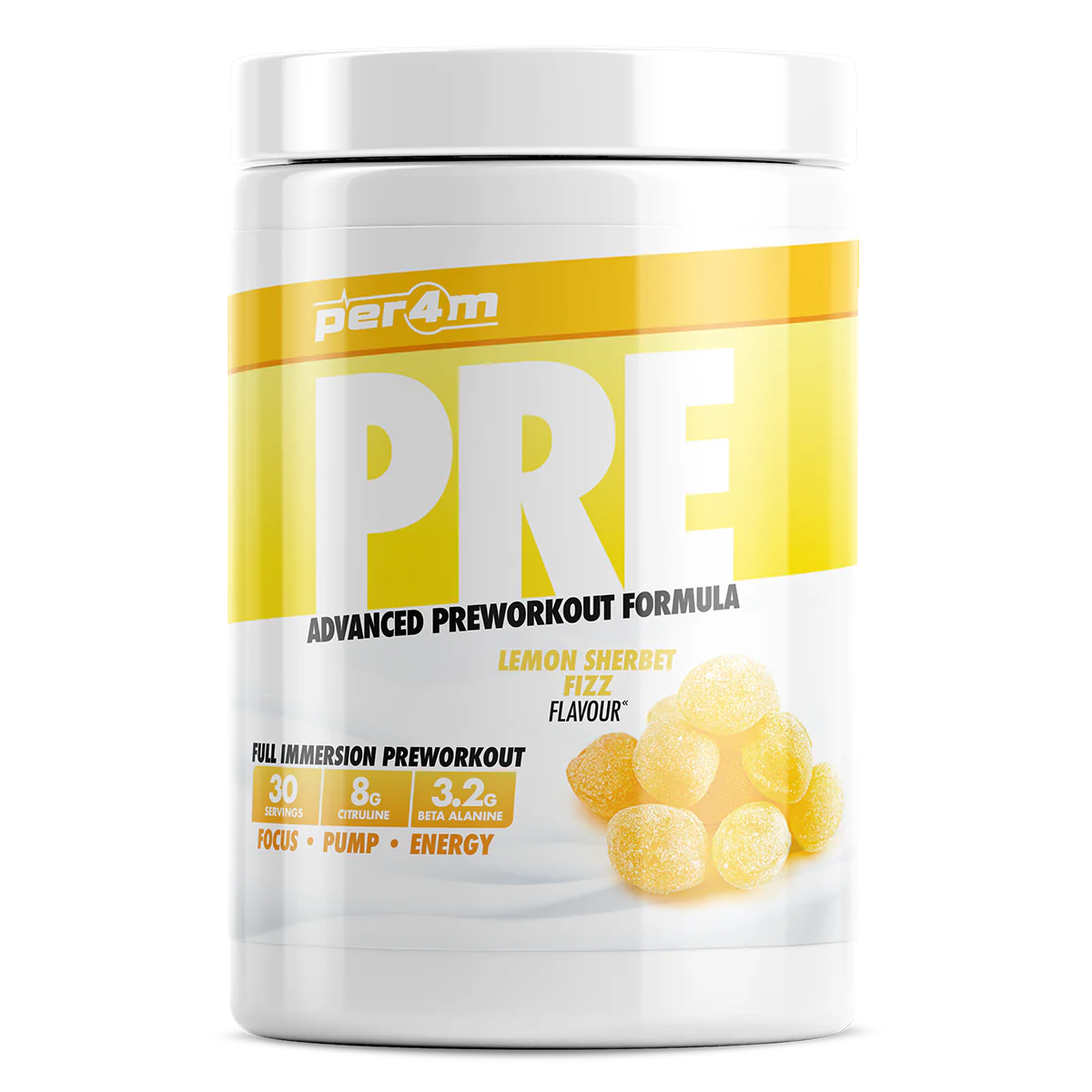 PER4M – Pre - Advanced Preworkout Formula - 570g