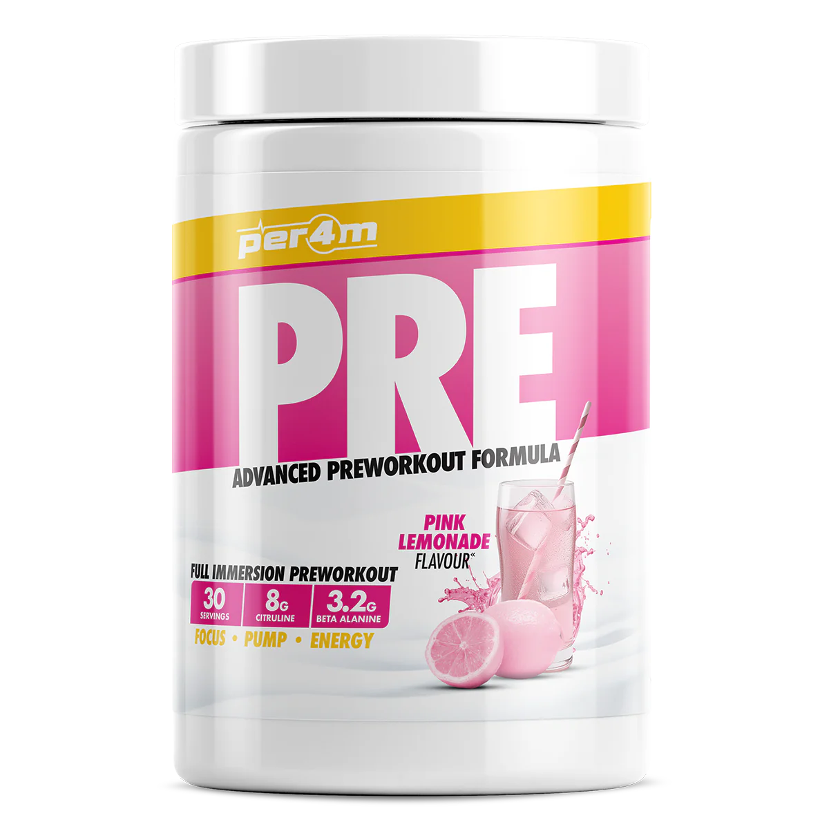PER4M – Pre - Advanced Preworkout Formula - 570g